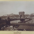 "A Lánchídról készült panorámakép a pesti rakpartról. A felvétel 1890 után készült." A kép forrását kérjük így adja meg: Fortepan / Budapest Főváros Levéltára. Levéltári jelzet: HU.BFL.XV.19.d.1.08.082