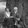 Cholnoky Jenő és felesége Fink Ida.