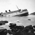 Cap Spartel, az 1933. július 6.-án zátonyra futott SS Nicolas Paquet óceánjáró.
