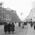 Oktogon (November 7. tér) a Nyugati felé nézve.