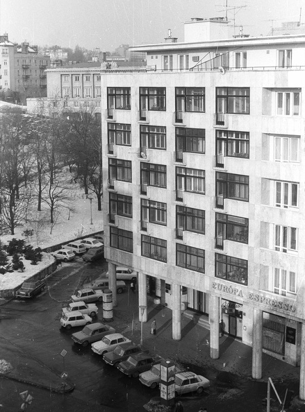 Keleti Károly utca, Mechwart liget a Margit körút felől nézve.