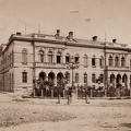 Berzsenyi Dániel (Széchenyi) tér, a Vas Megyei Nemzeti Színház az 1880-as nyitást követően.