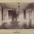 "Királyi palota trónterme. A felvétel 1890 után készült." A kép forrását kérjük így adja meg: Fortepan / Budapest Főváros Levéltára. Levéltári jelzet: HU.BFL.XV.19.d.1.07.121