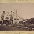 Bogát (ekkor önálló, ma a város része), a Festetich-kastély oldalnézete. A felvétel 1895-1899 között készült. A kép forrását kérjük így adja meg: Fortepan / Budapest Főváros Levéltára. Levéltári jelzet: HU.BFL.XV.19.d.1.11.098