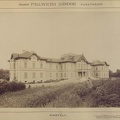 (ekkor Sövényháza) Pallavicini-kastély. A felvétel 1895-1899 között készült. A kép forrását kérjük így adja meg: Fortepan / Budapest Főváros Levéltára. Levéltári jelzet: HU.BFL.XV.19.d.1.12.166