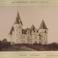 az Andrássy-kastély elölnézete. A felvétel 1895-1899 között készült. A kép forrását kérjük így adja meg: Fortepan / Budapest Főváros Levéltára. Levéltári jelzet: HU.BFL.XV.19.d.1.12.175