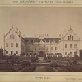 Andrássy Tivadar gróf barokk kastélyának hátsó nézete. A felvétel 1895-1899 között készült. A kép forrását kérjük így adja meg: Fortepan / Budapest Főváros Levéltára. Levéltári jelzet: HU.BFL.XV.19.d.1.12.183