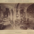 Andrássy Tivadar gróf barokk kastélyának előcsarnoka. A felvétel 1895-1899 között készült. A kép forrását kérjük így adja meg: Fortepan / Budapest Főváros Levéltára. Levéltári jelzet: HU.BFL.XV.19.d.1.12.189