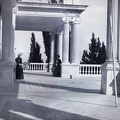 az Achilleion palota emeleti terasza.
