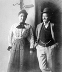 Sopronyi Éder Pál és felesége.