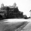 Mecset utca, szemben a Gül baba türbe köré épített Wagner-villa.