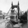 Erzsébet híd budai hídfő.