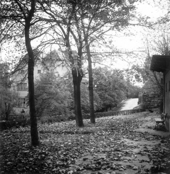 Kemenes utca 14., Rosenfeld villa (Vidor Emil, 1909) a Gellért Gyógyfürdő fölött, a Kelenhegyi út sarkánál.