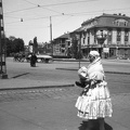 Szilágyi Erzsébet (Olasz) fasor - Városmajor utca találkozása, szemben a Rhédey utca torkolata.