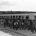 Ganz gyártmányú Árpád sorozatú (TAS) sínautóbusz.