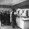 Hunyadi tér, Községi élelmiszerárusító üzem. Forrás/source: National Archives, Washington, USA, RG151 FC