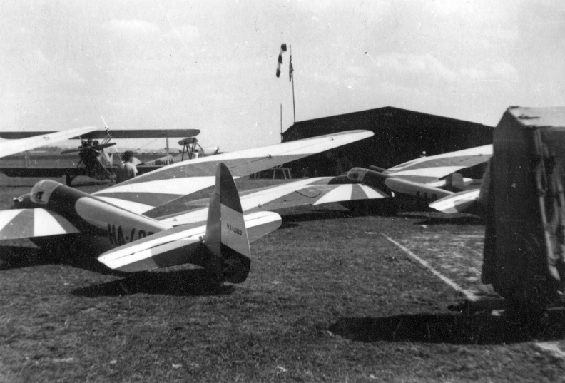 Jancsó-Szokolay M-22 típusú vitorlázó repülőgépek.