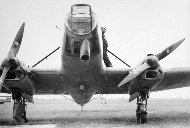 Focke-Wulf Fw-58 típusú repülőgép.