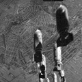 a város bombázása 1944-ben.