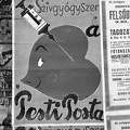 a Pesti Posta című képes élclap plakátja.