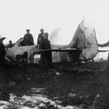 Focke-Wulf Fw-190F-8 típusú vadászbombázó roncsa Alsóhetény-pusztán, Dombóvár közelében.