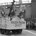 Hősök tere, május 1-i ünnepség.
