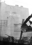 Kálvin téri tűzfal 1956-ban.