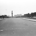 Kosciuszko tér (Skwer Kosciuszki), középen a szovjet emlékmű.