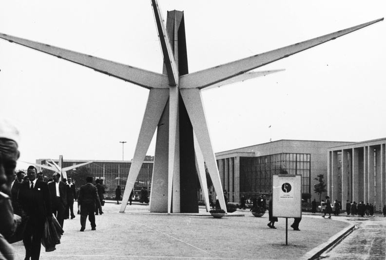 Világkiállítás (EXPO 58), place de Belgique.