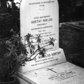 Horthy Miklós sírja az Angol Katonai Temetőben.