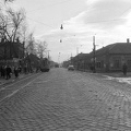Váci út a Kemény Zsigmond utca torkolatánál, a Tungsram (ma GE Hungary) előtt.