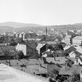 látkép a Jókai Mór utca felől a Szigeti városrész felé nézve. A kép jobb oldalán a Majláth utca látszik.