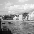 (Leningrád) Fontanka a Nyevszkij sugárút Anyicskov hídjáról nézve.