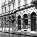 Ráday utca 19. és 21., a kép szélén a Mátyás utca torkolata.