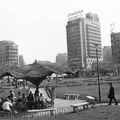a Tahrir tér északi vége, szemben a a Cleopatra hotel.