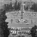 Piazza Popolo a Pincio-domb felől nézve.