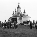 a Szent István kápolna a Perkő-hegy tetején.